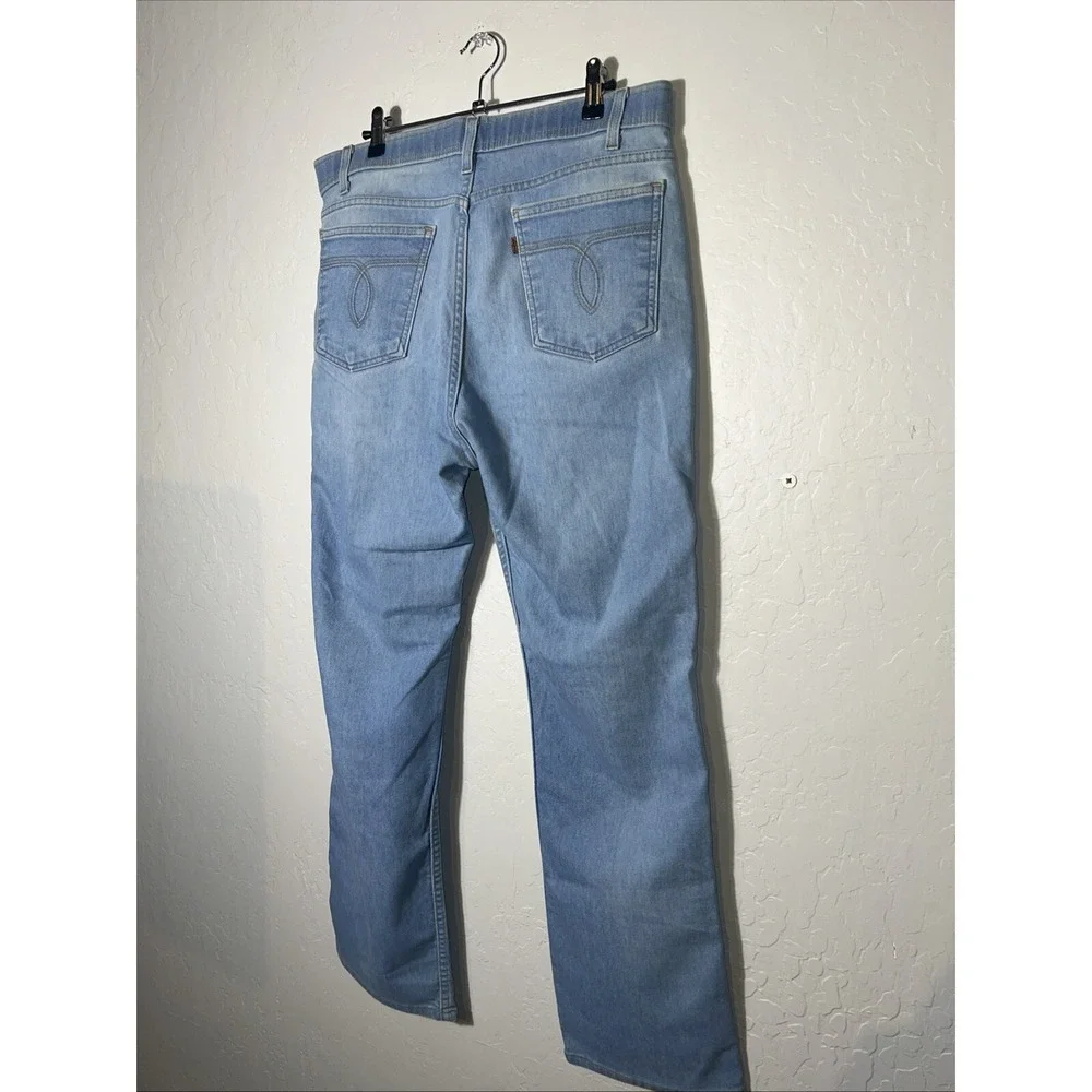 Vintage 80s Levi's Light Blue Denim Jeans USA Brown Tab‎ 38x32 Excellent ✅ (278)